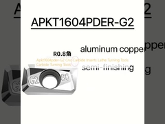 Apkt1604pder-G2 Cnc Carbide Inserts Lathe Turning Tools Carbide Turning Tools