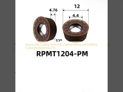 Round CNC Cutting Tools CNC Carbide Milling Insert Milling Cutter Km-Rpmt1204-Pm