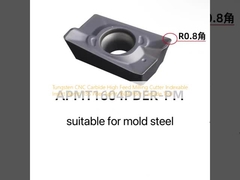 Tungsten CNC Carbide High Feed Milling Cutter Indexable Insert Apmt 1135 Pder Apmt 1604 Pder Carbide Tool