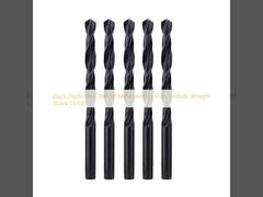 Black Oxide Steel Drill Bit Metalworking Tools Carbide Straight Shank Drill Bit
