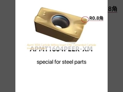 Apmt 1604 Carbide Milling Insert CNC Cemented Carbide Inserts For Steel